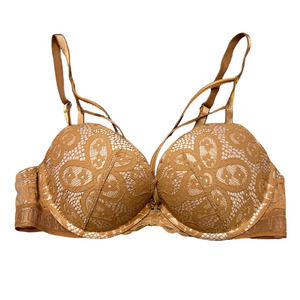 Victoria's Secret Very Sexy Push Up Bra 34B Strappy Lace